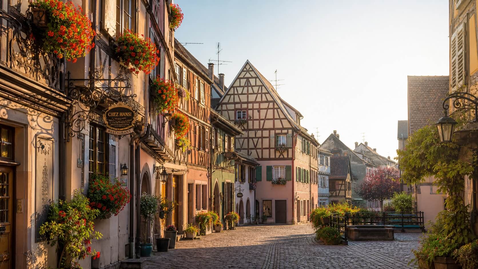Maisons à colombage à Colmar